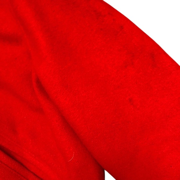 Vintage DeLong Sportswear Red Wool Varsity Cheer Jacket Womens Size 18 - Picture 12 of 14